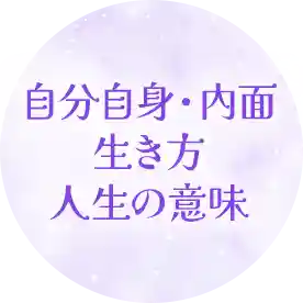 自分自身・内面・生き方・人生の意味